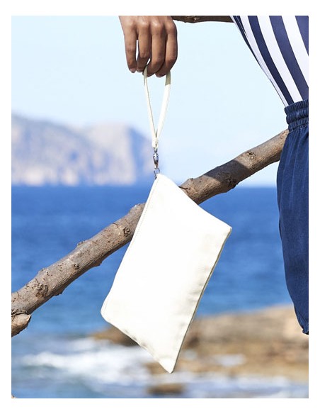 WES-W520-Canvas Wristlet Pouch 2